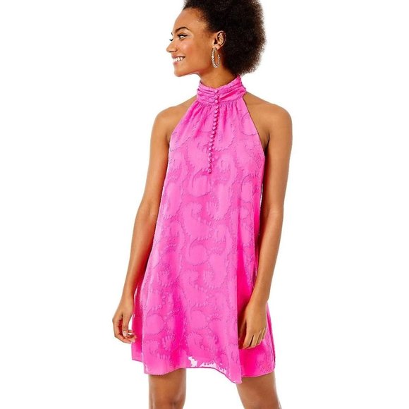 ✨HP✨Lilly Pulitzer Kristine Halter Dress NWT - Picture 3 of 9